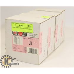 4 NEW BOXES OF 18 GAUGE STAPLES