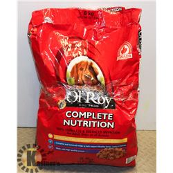 OL'ROY DOG FOOD 8KG BEST BEFORE MAY 2021