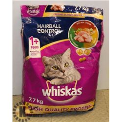 WHISKAS CAT FOOD 9.1KG BEST BEFORE OCT 2020