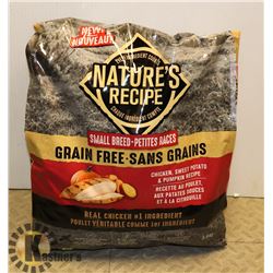 NATURES RECIPE DOG FOOD 5.4KG BEST BEFORE NOV 2020