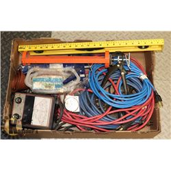 BOX OF ASSORTED TOOLS