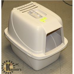 LARGE HOODED KITTY LITTER BOX