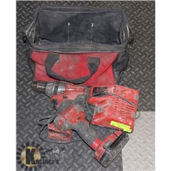 MILWAUKEE FUEL IMPACT BATTERY AND CHARGER