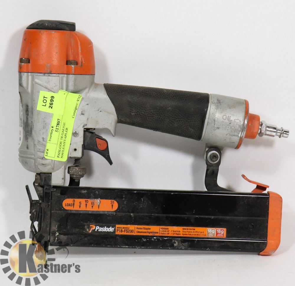 PASLODE 18 GAUGE NAILER/STAPLER