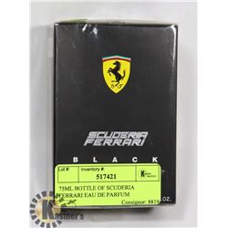 75ML BOTTLE OF SCUDERIA FERRARI EAU DE PARFUM