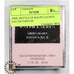 50ML BOTTLE OF RALPH LAUREN EAU DE PARFUM