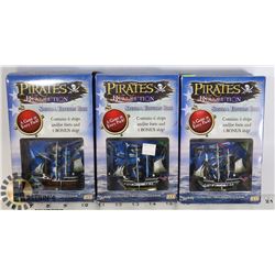 LOT OF 3 PIRATES OF THE REVOLUTION SPECIAL