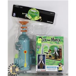 LOT OF RICK AND MORTY COLLECTIBLES