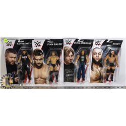 LOT OF 3 WWE ACTION FIGURES