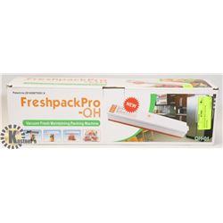 FRESH PACK PRO VACUUM MACHINE.