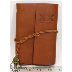 XX DOS EQUIS GENUINE LEATHER BOUND NOTEBOOK