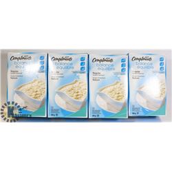 LOT OF 4  COMPLIMENTS REGULAR OATMEAL BEST BEFORE
