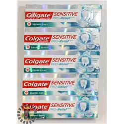 LOT OF 5 COLGATE TOOTHPASTE 75ML EACH