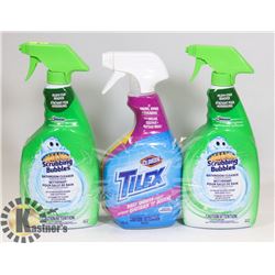 LOT OF 3 SPRAY CLEANERS