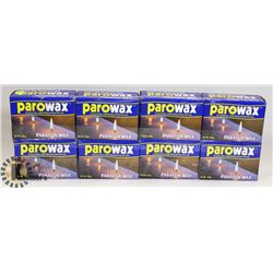 8 BOXES OF PAROWAX