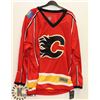 Image 1 : NEW MENS CALGARY FLAMES JERSEY SHIRT SIZE XXL
