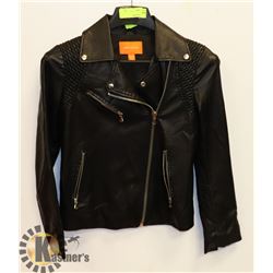 LADIES SZ SM LEATHER LIKE JACKET