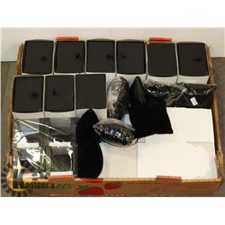 FLAT OF NEW JEWELRY GIFT BOXES.