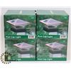Image 1 : LOT OF 4 NEW SOLAIRE POST CAP LIGHTS