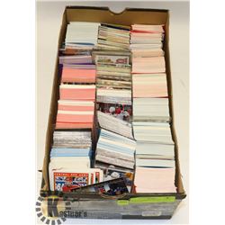 BOX OF VARIOUS HOCKEY CARDS OVER 1500