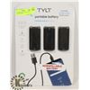 Image 1 : TYLT PORTABLE BATTERY SET W/ 3 5,200 MAH PACKS