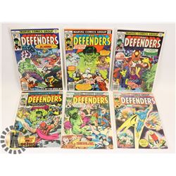 MARVELS THE DEFENDERS COMIC BOOKS