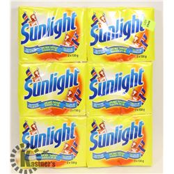 6 PACKAGES SUNLIGHT PURE SOAP