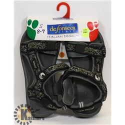 NEW  DEFONSECA MENS SANDALS SZ 8-9