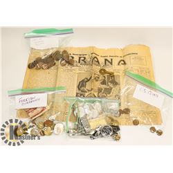 LOT OF MISCELLANEOUS CANADIAN, US AND