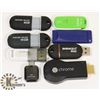 Image 1 : BAG OF USBs INCLUDES 1X 2GB, 1X 4GB, 2X