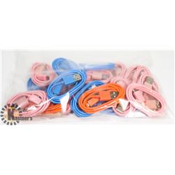 PACK OF 20 NEW USB CORDS
