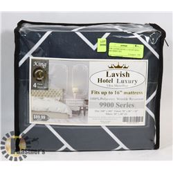 NEW LAVISH HOTEL LUXURY KING SIZE SHEET SET