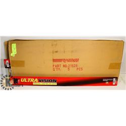 PACK OF 5 NEW 28" ULTRA VISION WIPER BLADES