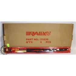 PACK OF 5 NEW ULTRA VISION 26" WIPER BLADES