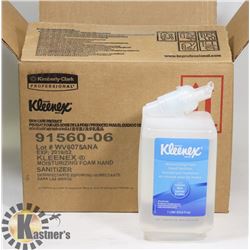 KLEENEX MOISTURIZING HAND FOAM SANITIZER 6L