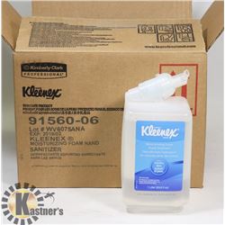 KLEENEX MOISTURIZING HAND FOAM SANITIZER 6L