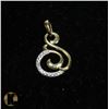 Image 1 : #24-DIAMOND ACCENT PENDANT