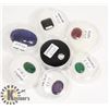 Image 1 : 96 CARATS RUBY, EMERALD, SAPPHIRE, AMETHYST,