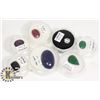 Image 1 : 101 CARATS RUBY, EMERALD, SAPPHIRE, AMETHYST,