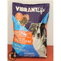 VIBRANT LIFE DOG FOOD  16KG BEST BEFORE MAY 2021