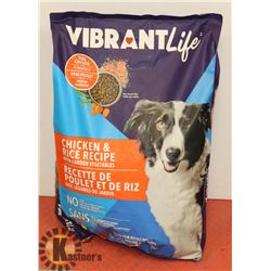 VIBRANT LIFE DOG FOOD  16KG BEST BEFORE MAY 2021