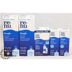 BAG OF BAUSCH & LOMB RENU SOLUTION