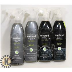 2 METHOD STEEL CLEANER, 2 METHOD GRANITE CLEANER