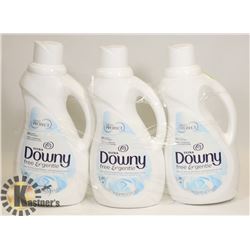 LOT OF 3 DOWNEY FABRIC SOFTENER 1.53L