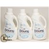 Image 1 : LOT OF 3 DOWNEY FABRIC SOFTENER 1.53L