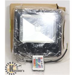 NEW 30W LED RGB FLOOD LIGHT