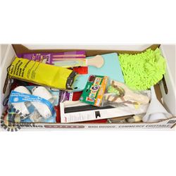 LOT OF NEW KITCHEN ITEMS INCL 11X14 FOOD CUTTING