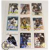 Image 1 : LOT OF 9 VANCOUVER CANUCKS AUTOGRAPHED CARDS INCL