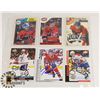 Image 1 : LOT OF 6 MONTREAL CANADIENS AUTOGRAPHED CARDS INCL