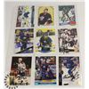 Image 1 : LOT OF 9 BUFFALO SABRES AUTOGRAPHED CARDS INCL
